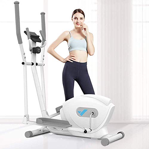 Image of Elliptical Machine Magnetic Control Cross Trainers Space Walker Machine 8 Levels of Resistance Non Slip Feet Home Fitness Equipment