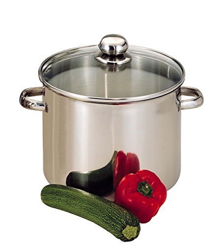 Baumalu 342653 Marmite Traiteur + Couvercle 11 L Diamètre 26 cm en Acier Inoxydable