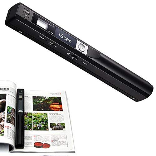 Image of Portable Scanner iSCAN 900 DPI A4 Document Scanner Handheld for Business, Photo, Picture, Receipts, Books, JPG /PDF Format Selection, Micro SD Card Hand Scanner
