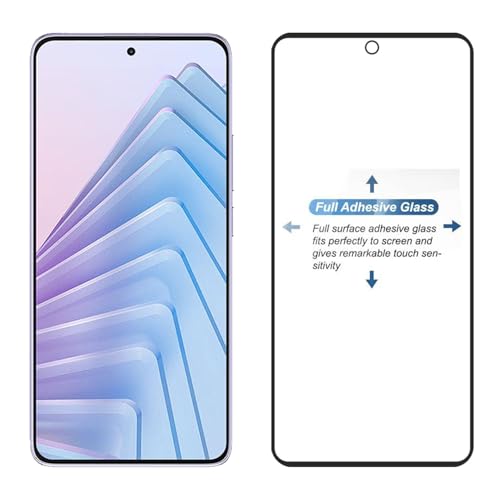 Image of POPIO Military-Grade Gorilla Tempered Glass for Redmi Note 14 5G | 9H Hardness, Edge-to-Edge, Bubble-Free