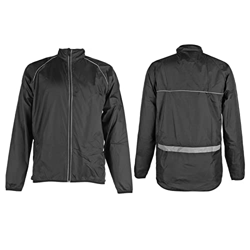 Chaqueta Rompeviento Ligera Negra talla L miniatura 2