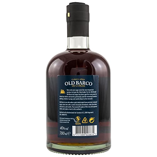 Ron Old Barco De Cargas XO Gran Reserva 40% 0,7 Liter – Bild 3