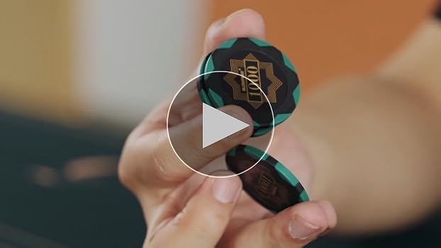 Amazon | SLOWPLAY Nashクレイポーカーチップ 14g 重量感ある