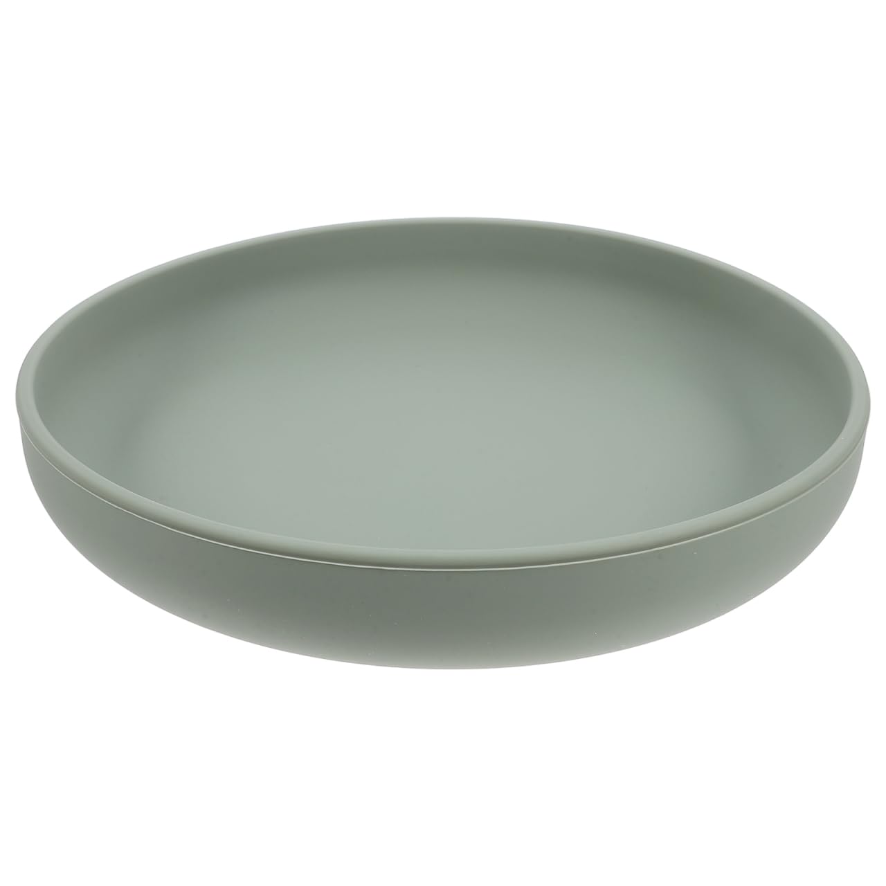 Healeved Assiette Ronde Anti-Déversement Silicone 7.68 Pouces Avec Ventouse Antidérapante Pour Personnes Âgées Et Handicapées Bord Surélevé Pour Aide Aux Repas
