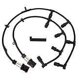6.0 Glow Plug Harness with Removal Tool 6.0L Engine Harness Compatible with 2004-2010 Diesel 5C3Z12A690A 4C2Z12A690AB Replacement