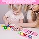 CUZYP Gonggi Koreanisches Spiel, Gonggi Jack Koreanisches Stones Spiel Set Geeignet für alle Familienmitglieder(5 Stück,Puderdosenset)