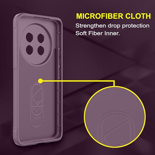 Image of Zapcase Back Case Cover for Realme 14 Pro Lite 5G | Compatible for Realme 14 Pro Lite 5G Back Cover | Liquid Silicon Magic Case with Camera Protection | Lavender