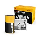 [La Primera Cámara Kodak para mi hijo] ¡Regálala a los niños, déjales sacar fotos, imprimir y pegarlas donde quieran! Inspirada en el diseño retro del carrete Kodak de 35 mm, la Kodak Memo Shot es práctica y ligera, perfecta para usar con una sola mano. Esta cámara instantánea compacta cuenta con controles fáciles de usar y un diseño ergonómico, lo que permite a cualquiera dar rienda suelta a su creatividad y capturar recuerdos fácilmente.