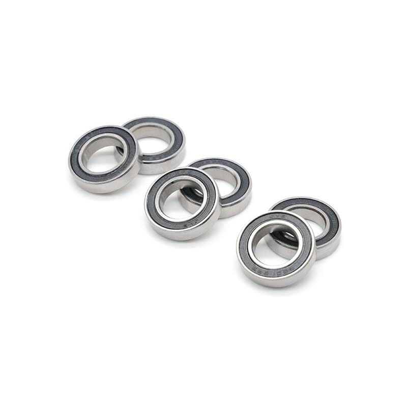 Roulements, 6801RS Roulement ABEC-7 12x21x5 mm Section Mince 6801-2RS Roulements à Billes 61801 RS avec L-2112DD Scellé Noir(10PCS 6803RS 17X26X5)