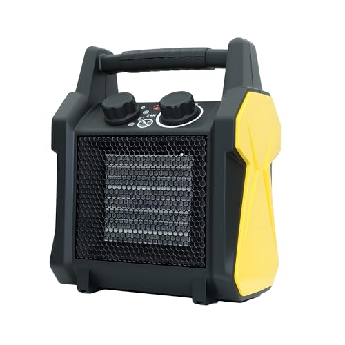 Kentsky Electric Fan Heater 2000W Portable Ceramic Electric Space Heaters 2 Modes Overheating & Tip-Over Protection for Home Office Desk Indoor