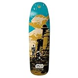 Element X Star Wars 80's Yoda Skateboard Deck Sz 9.25in