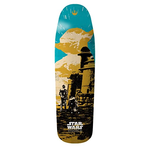 Element X Star Wars 80's Yoda Skateboard Deck Sz 9.25in