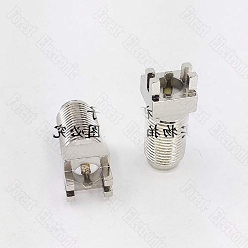 Gimax 2 Feet Imperial F Head Connector Horizonal Connector Welding Panel - (Color: 50pcs a pack)