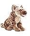 Uni-Toys - Hyäne, sitzend - 22 cm (Höhe) - Plüsch-Wildtier - Plüschtier, Kuscheltier