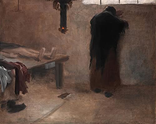 Toile Jakub Schikaneder pour habiller un grand mur vide tableau 60x90cm