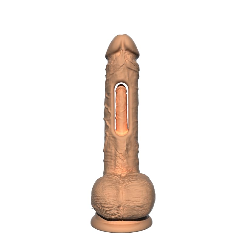 Dildo Vibratoreper Donna Professionale Sex Toys - 22CM Vibratori Realistici Sexytoysys Coppia con 9 Potenti Schiaffi e Vibrazioni Anal Dildo Realistico Vibratoreper Donna Clotoride con Riscaldamento