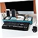 ARTIBETTER Black Keyboard Shelf Desktop Rack Computer Home Organizing Shelf Simple Supporting Stand Home Storage