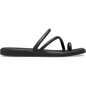 Crocs Damen Miami Toe Loop Sandal Flache Sandale
