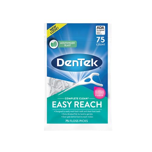 Image of DenTek Complete Clean, Variety Pack, Fresh Mint Angles Floss Picks (75ct), & Interdental Cleansers (32ct) (2 of Each)