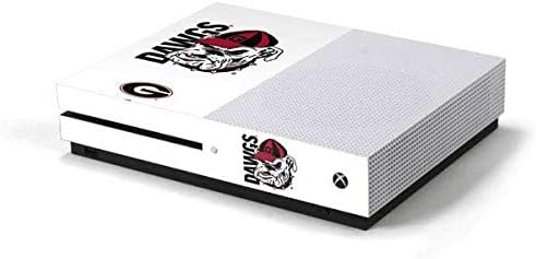 Skinit Decal Gaming Skin Compatible with Xbox One S Console - Officially Licensed University of Georgia Bulldogs Design