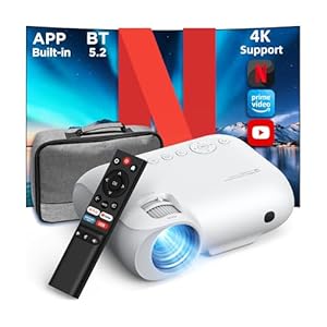 YOTON Beamer 4K WiFi Bluetooth R...