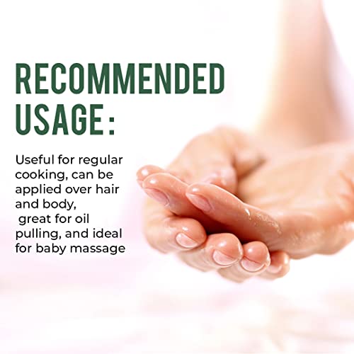 Image of Pure Nutrition Virgin Coconut Oil 500ml Pet Bottle | Cold Pressed, 100% Pure & Unrefined | Extracted from A1 Grade Coconut Milk | Good for Hair Growth, Skin, Baby Massage & Cooking | Reduce Hair-fall