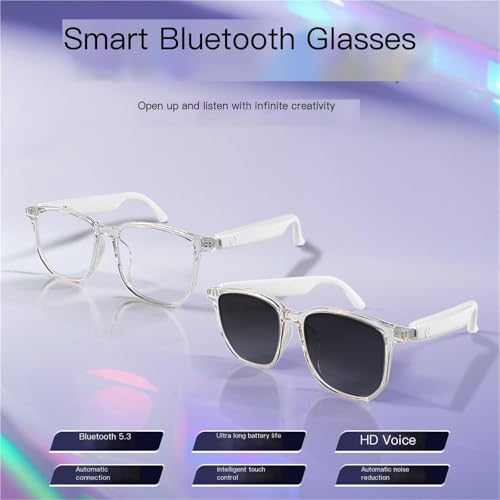 Lunettes connectées Bluetooth avec verres polarisés gris dégradé - 6