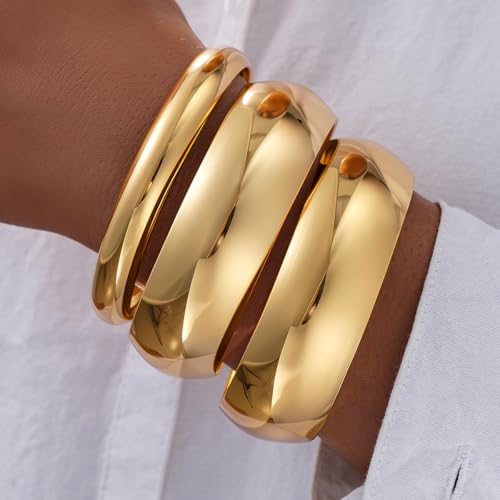 Image of Shining Diva Fashion Gold Plated Stylish Kada Bangle Cuff Bracelet for Women & Girls