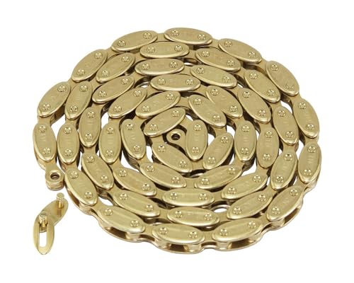 Lowrider Bike Olive Chain 1/2x1/8x100 1/Speed Gold.