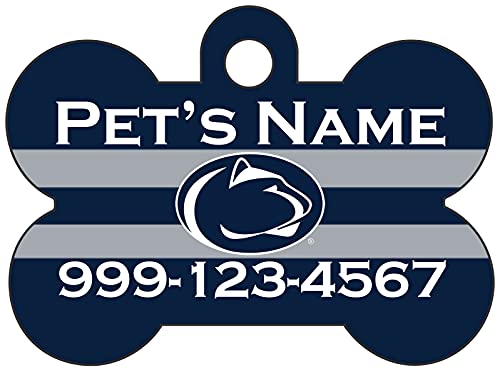 Penn State Nittany Lions Pet Id Dog Tag | Personalized for Your Pet | Officially Licensed