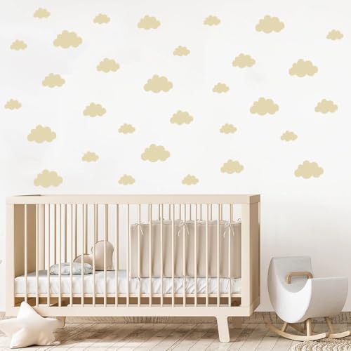 Vinilos Beige Cloud 100 piezas adhesivas de vinilo miniatura 2
