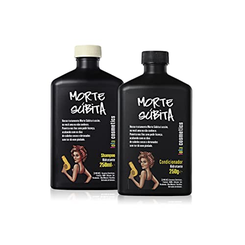 Lola Cosmetics - Kit Morte Súbita (Shampoo 250ml + Cond 250g + Másc 450g + Rep Total 250ml)