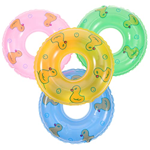 Mini swim rings de natation miniatures rigides et accessoires de photographie