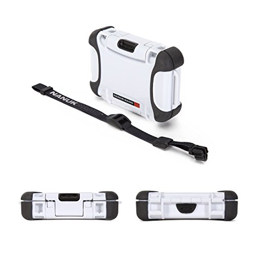 Nanuk 310-0012 Maletín pequeño rígido impermeable blanco miniatura 2