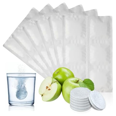 Wisesurf 36 Pcs Water Bottle Cleaning Tablets Cover