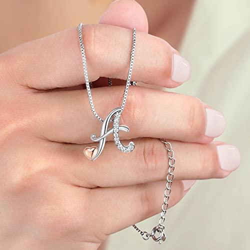Flneoo Initial Necklaces For Women Trendy 14K Gold Plated Initial Necklace For Teen Girls Gifts, Dainty Girls Jewelry Letter Necklace For Women Initial Necklace Jewelry Gifts For Teen Girls #TOP5