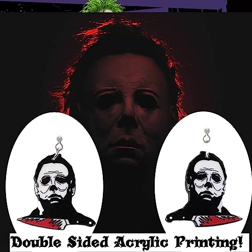 Super Cute Pair Of Serial Killer Earrings for Women, Halloween, Cosplay and More.3