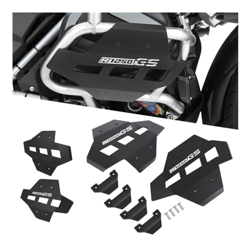 Protectores de motor R1250GS anticaídas con cubierta de culata y chasis 4