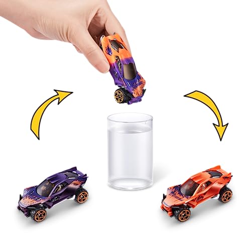 Metal Machines Color Change Car Series 4, Collectible Race Car Toys, Die-Cast Cars, (6 Pack), Styles May Vary, Mailer Box - Image 4