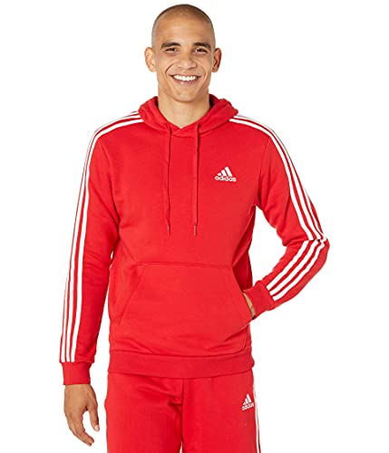 Image of adidas Men's Essentials Fleece 3-Stripes Hoodie
