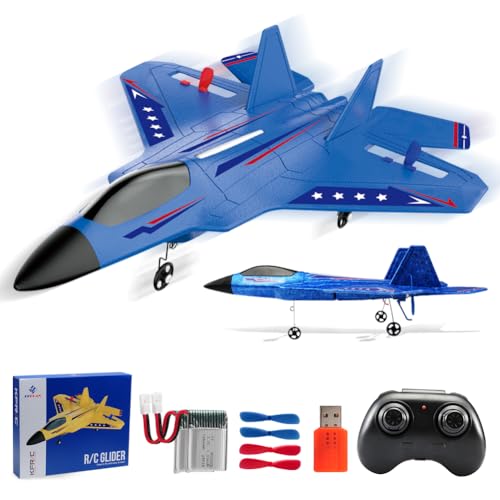 Image of Fremego F22 Fighter Jet 2.4GHz RC Airplane for Kids & Adult Beginners