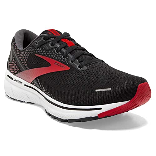 Brooks Ghost 14 Herren Laufschuh Black/Hollyhock/pink - Image 6