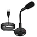 Microphone for Computer, LarmTek USB Microphone for Business Video Conference,Recording,Chat,Skype,Online Class,Mute Button with Led Indicator,Plug and Play Compatible with Laptop Pc MacBook