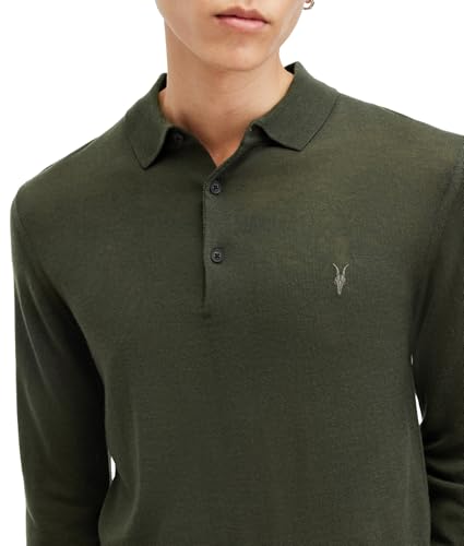Men's Mode Merino Ls Branded Polo2