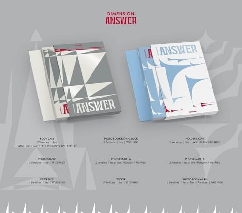 ENHYPEN DIMENSION : ANSWER Type 1 NO album photo complet pour collectionneurs de K-Pop - 2