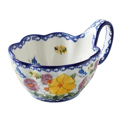 ALMA 2024 Decorative Soup Bowl with Handle Cover