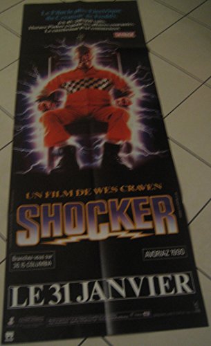 Affiche Cinema Originale Shocker 60X120Cm fini les murs vides sans caractere