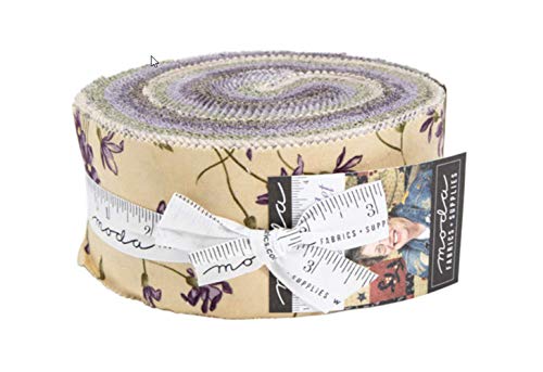 Sweet Violet Jelly Roll 40 2.5-inch Strips by Jan Patek for Moda Fabrics
