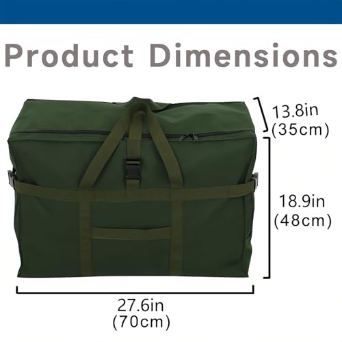 Arxus Große Reisetasche, 120L wasserdichte Tragetasche für Wochenenden über Gepäck für Fluggesellschaften, Reisen, Camping, Umzug und Schule