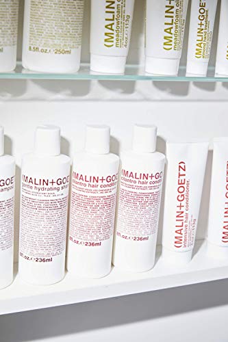 Malin + Goetz Intensive Hair Conditioner, creates softer, smoother hair. Helps strengthen dry damaged hair, works with all hair and skin types, vegan and cruelty-free 4 Fl Oz